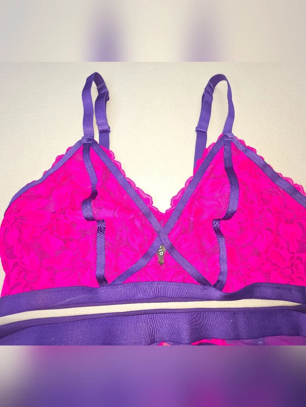 NWOT Set Torrid Lace Bralette & Matching Tanga Panty 3842-CY